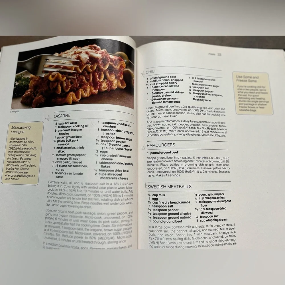 Better Homes & Gardens More From Your Microwave cookbook